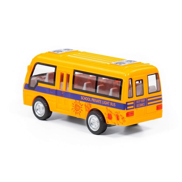 Полесье "Школьный автобус", автомобиль инерционный (со светом и звуком) (в коробке) 322499 78971 