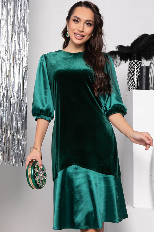 LT Collection Платье 325503 П7740 зелёный