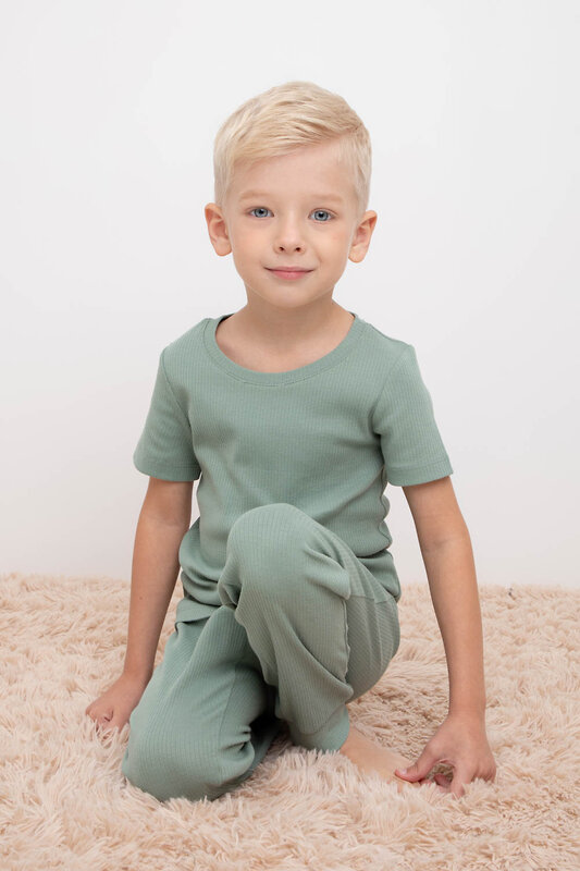 CROCKID Фуфайка 325686 К 302211 весенний зеленый