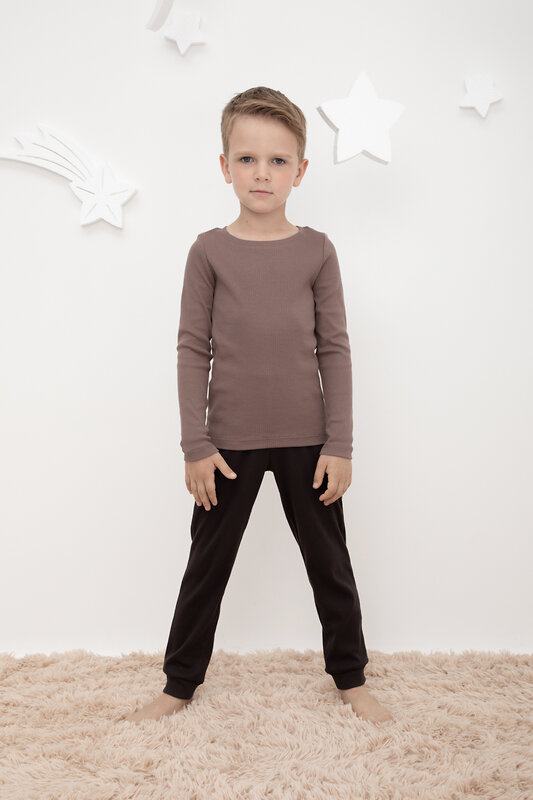 CROCKID Брюки 326951 К 400600-1 черный кофе