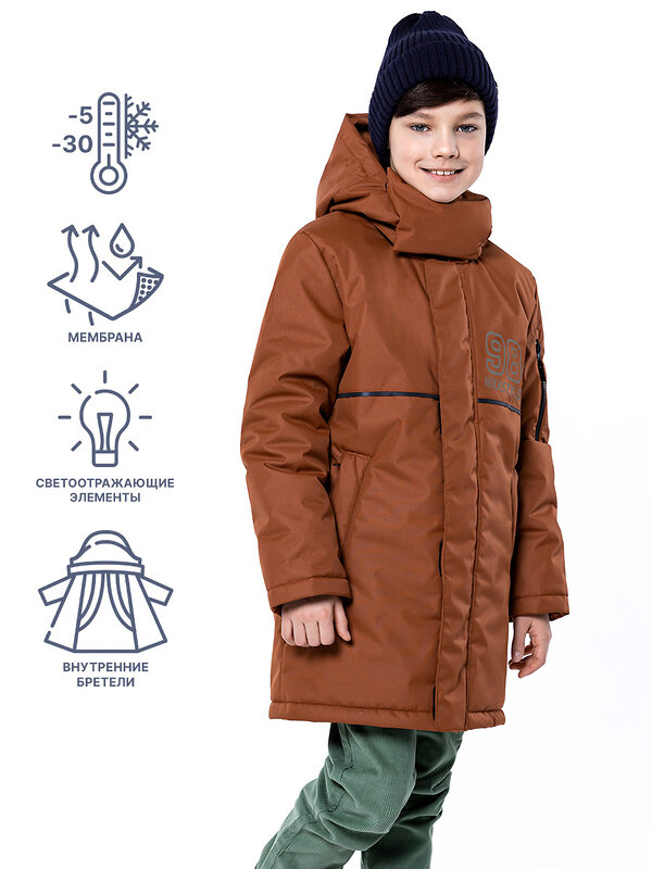 NIKASTYLE Куртка 328254 4з3923 кэмел