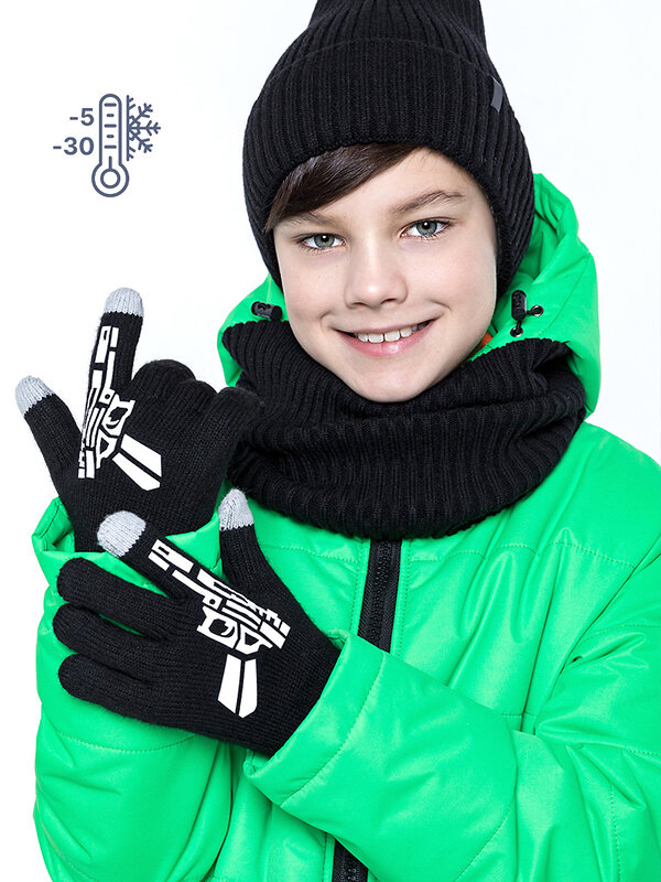 NIKASTYLE Перчатки 328379 15з12723 черный