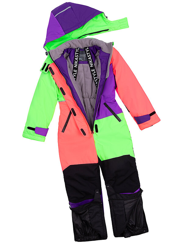 NIKASTYLE Комбинезон 328399 8з2623 коралловый неон/лиловый