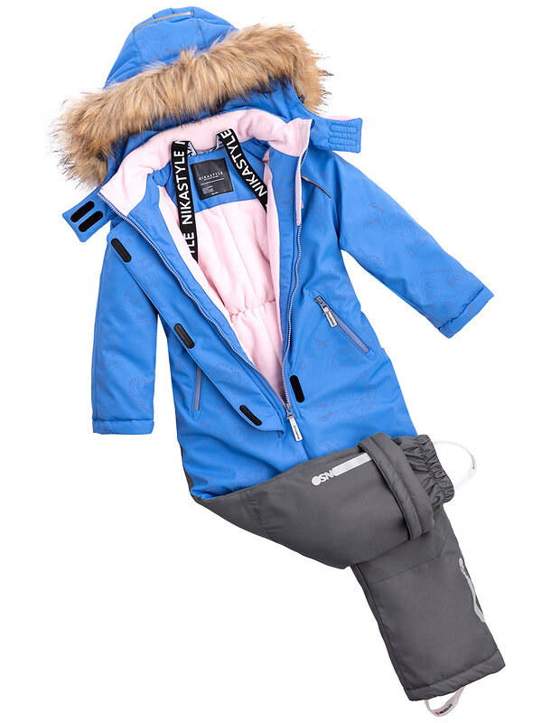 NIKASTYLE Комбинезон 328407 8з0623 небесный/серый