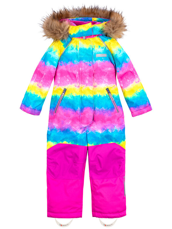 NIKASTYLE Комбинезон 328409 8з1423 лимонный/фуксия