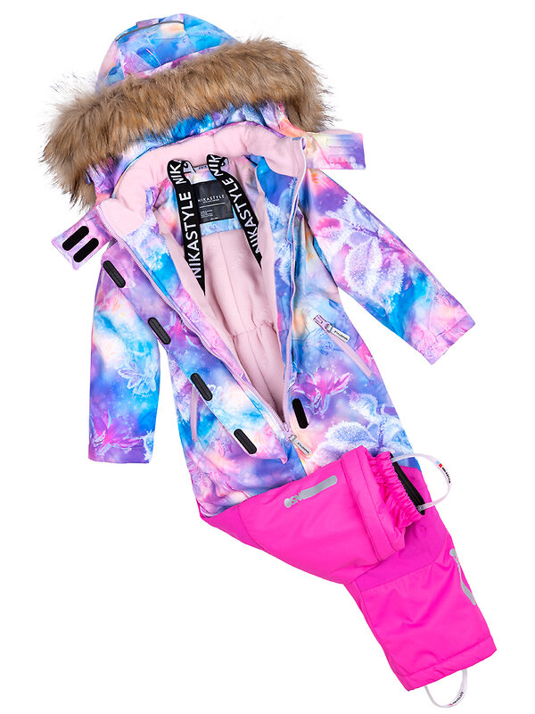 NIKASTYLE Комбинезон 328410 8з1023 лазурный/фуксия