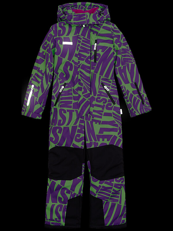 NIKASTYLE Комбинезон 328416 8з1823 лиловый/лайм