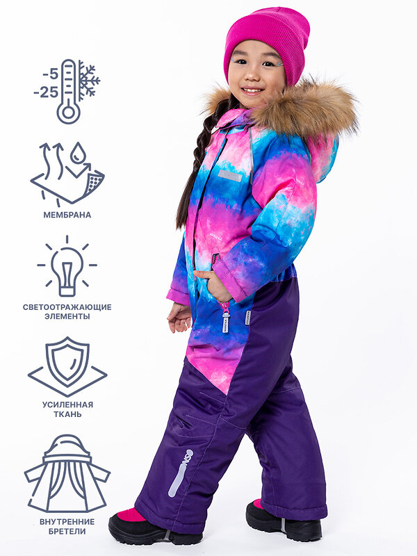 NIKASTYLE Комбинезон 328417 8з1423 лиловый/черничный