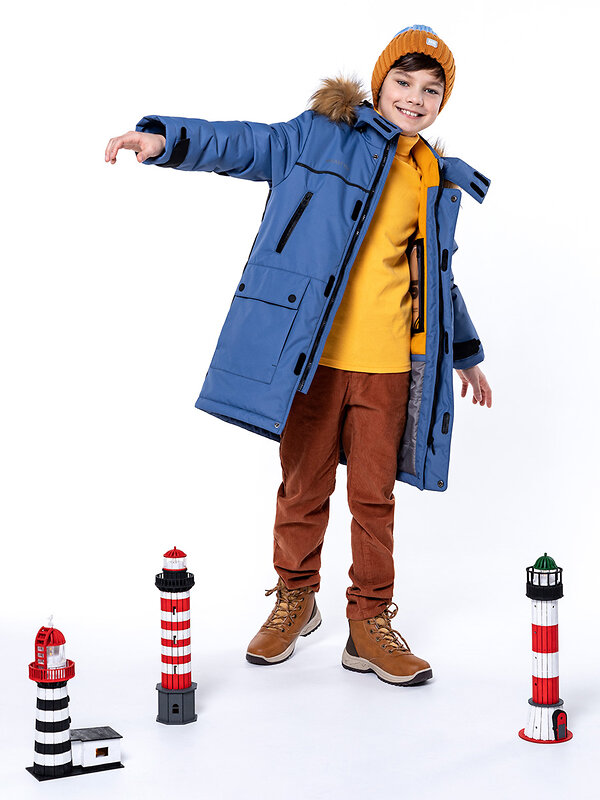 NIKASTYLE Куртка 328947 4з3323 джинсовый