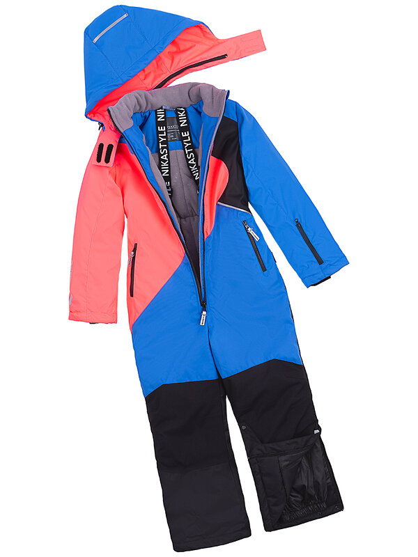 NIKASTYLE Комбинезон 328962 8з6023 коралловый неон/небесный