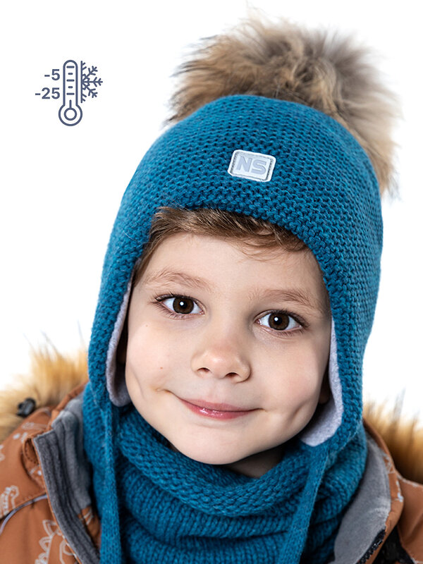 NIKASTYLE Шапка 328983 11з10123 океан