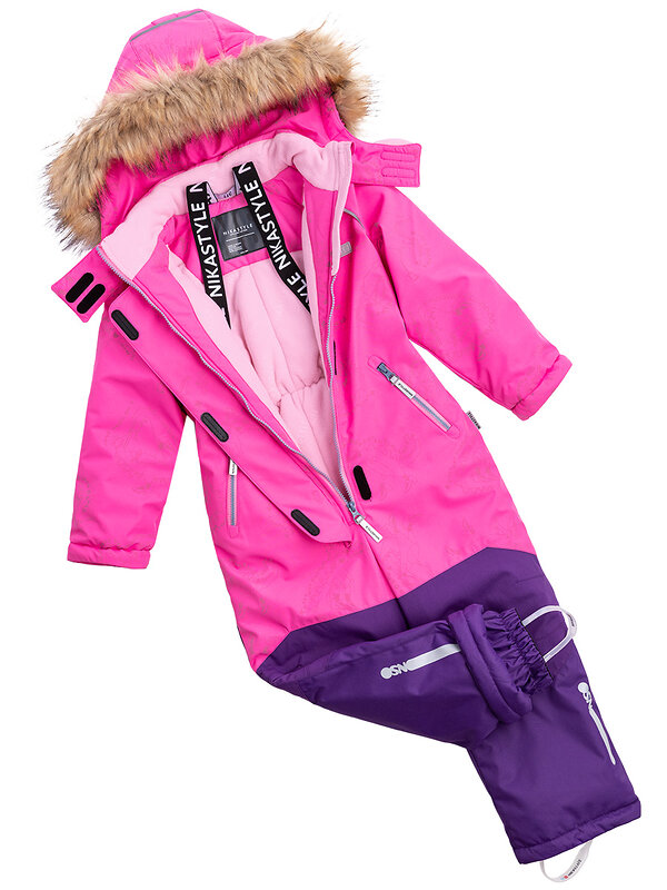 NIKASTYLE Комбинезон 328991 8з0623 розовый/черничный