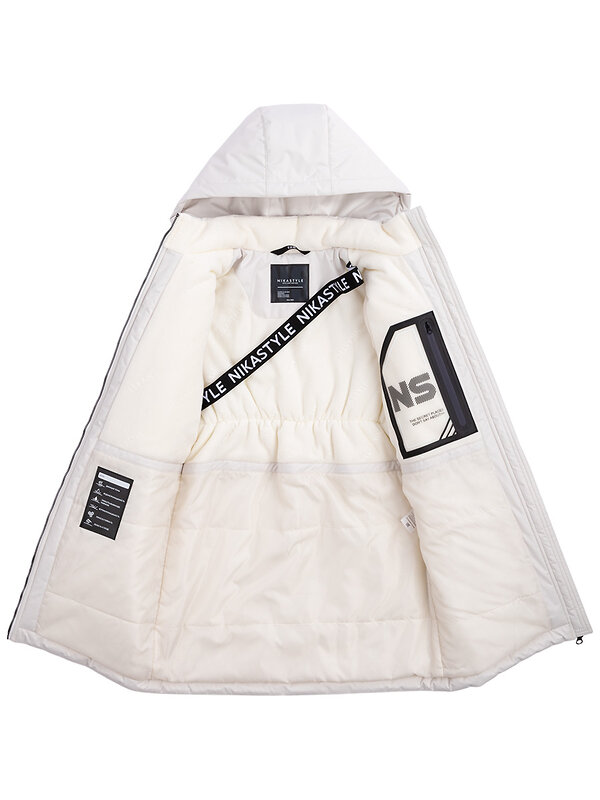 NIKASTYLE Парка 328996 5з4023 кремовый