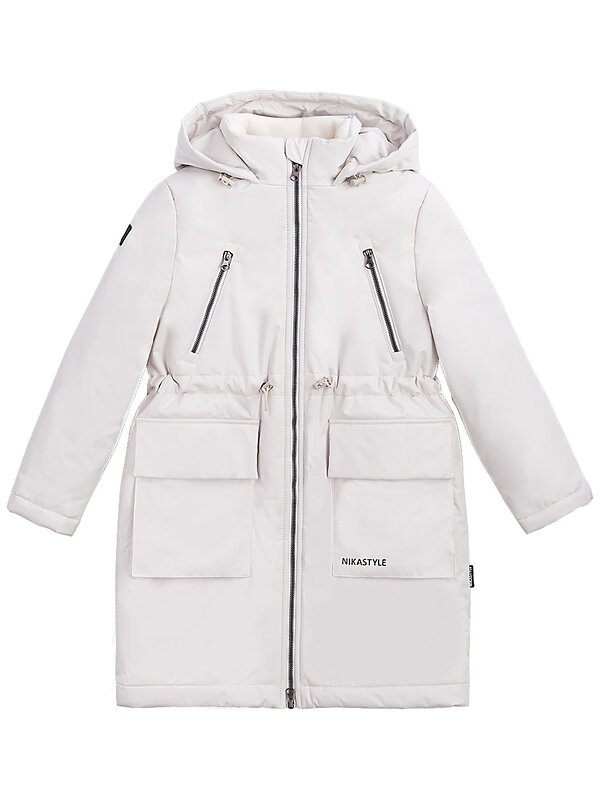 NIKASTYLE Парка 328996 5з4023 кремовый