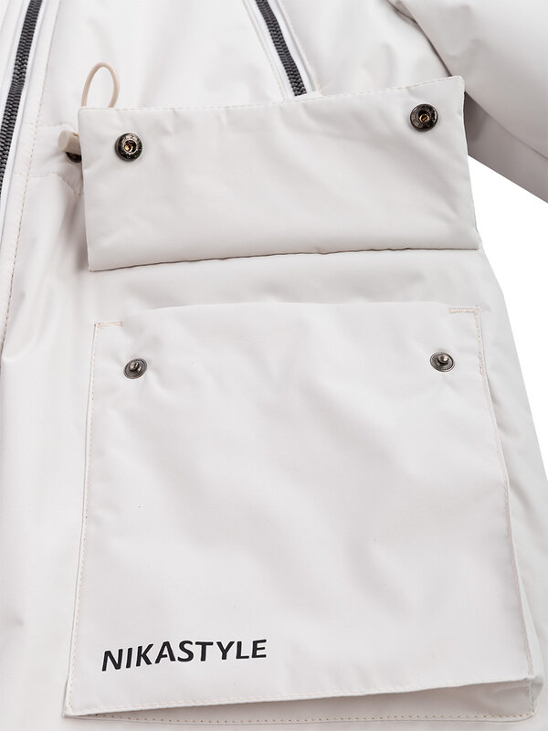 NIKASTYLE Парка 328996 5з4023 кремовый