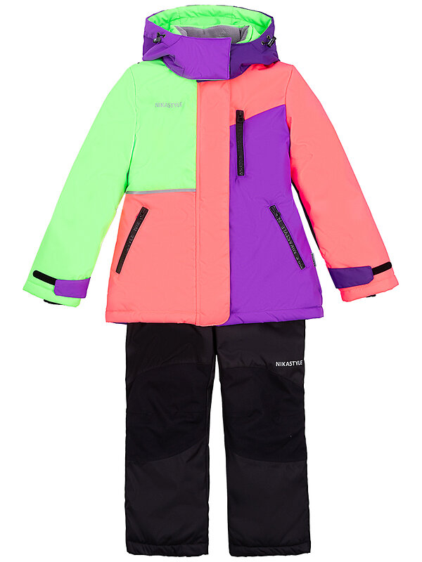 NIKASTYLE Костюм 328997 7з2823 коралловый неон/лиловый