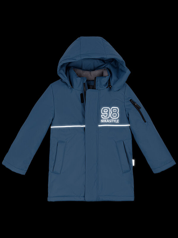NIKASTYLE Куртка 329116 4з3923 джинсовый