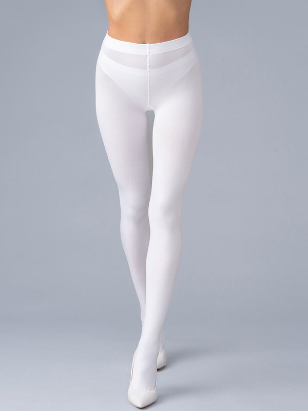 JS Giulia Колготки 329248 MICROPLUSH 250 bianco