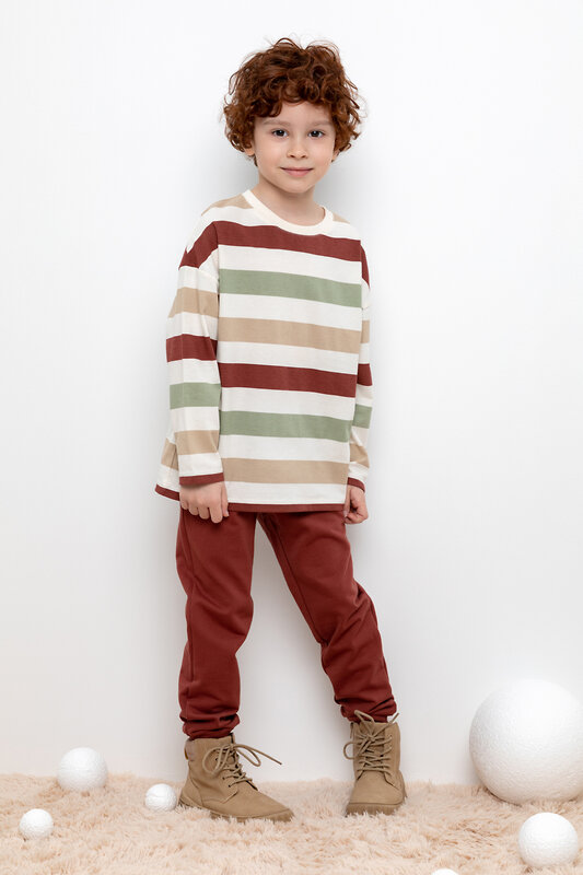 CROCKID Брюки 329516 КР 400626 красное дерево