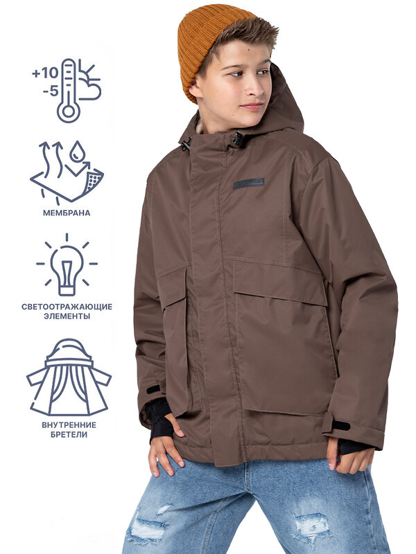 NIKASTYLE Куртка 330512 4м3724 орех