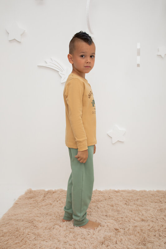 CROCKID Пижама 330657 К 1586 песочный, милитари