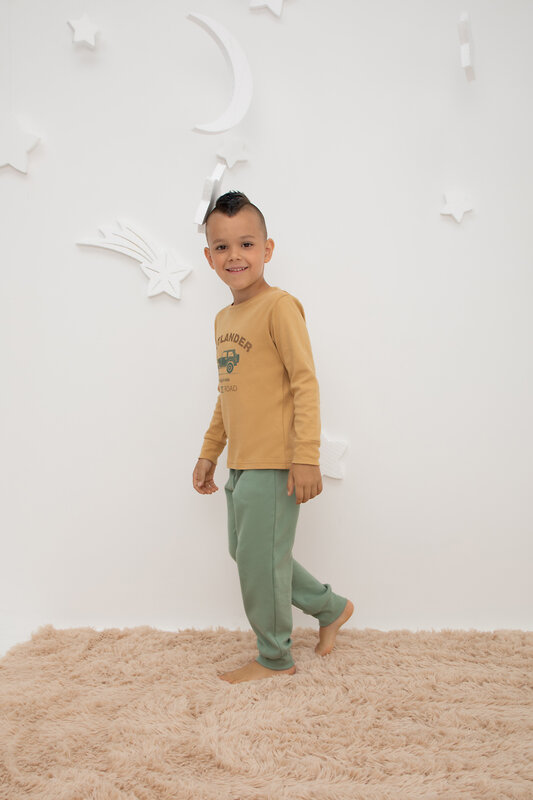 CROCKID Пижама 330657 К 1586 песочный, милитари