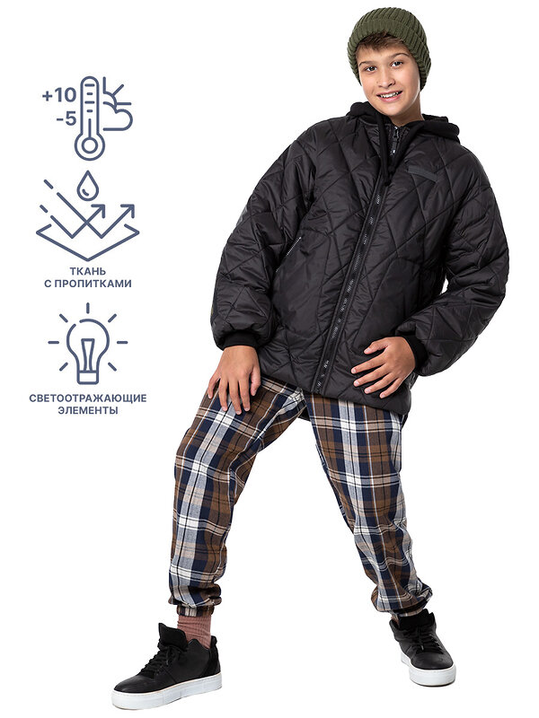 NIKASTYLE Куртка 330690 4м6524 черный