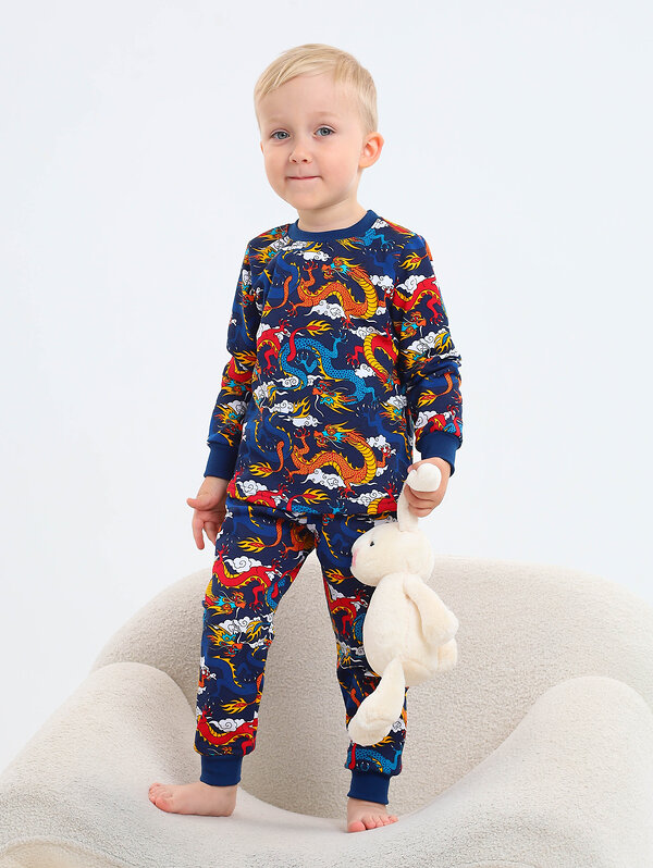 Ивашка Пижама 331171 ПЖ-69/24 Тёмно-синий