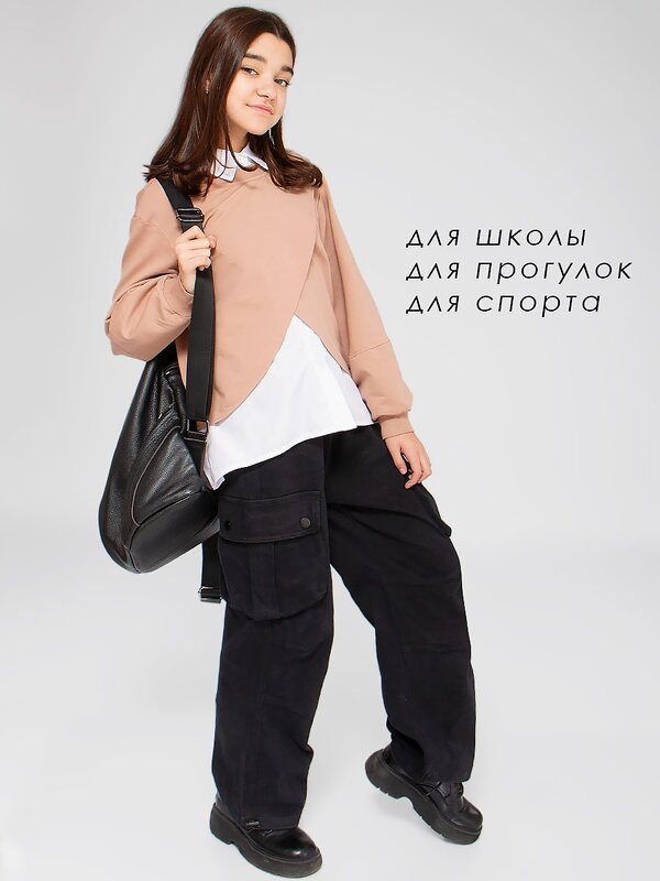 Соль&Перец Брюки 332421 SP3911 черный