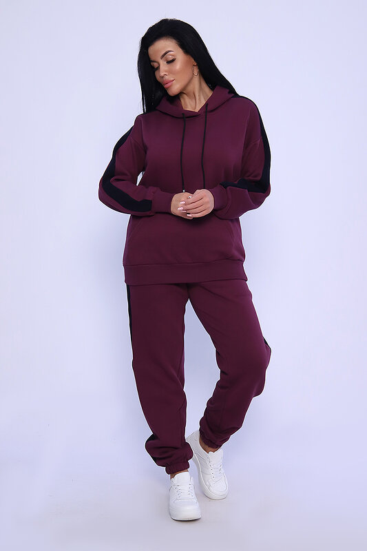 Натали Костюм 334322 043460 бордовый