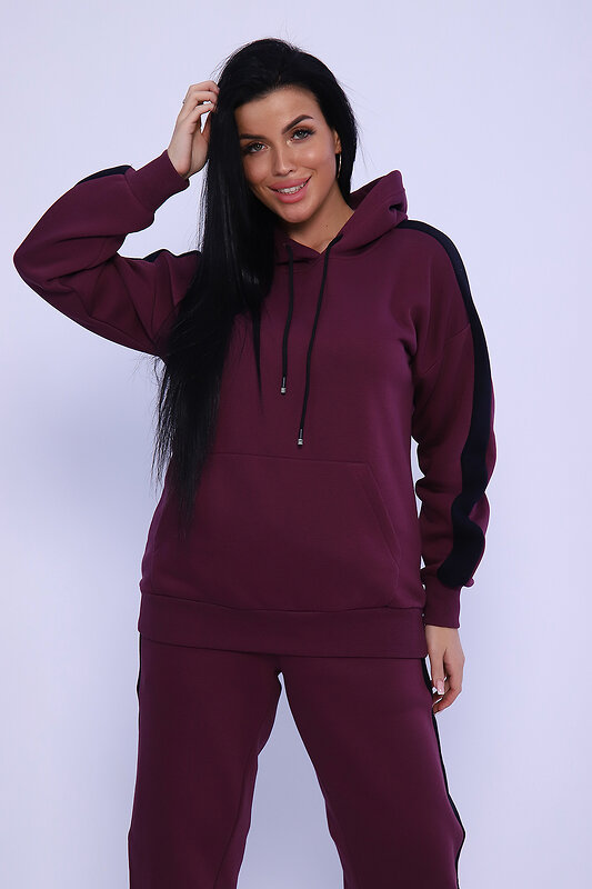 Натали Костюм 334322 043460 бордовый