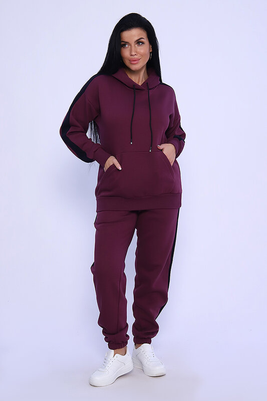 Натали Костюм 334322 043460 бордовый