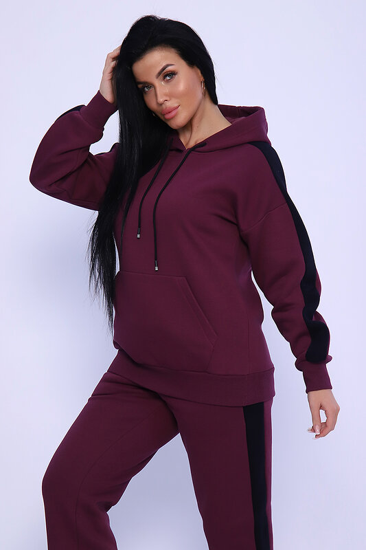 Натали Костюм 334322 043460 бордовый