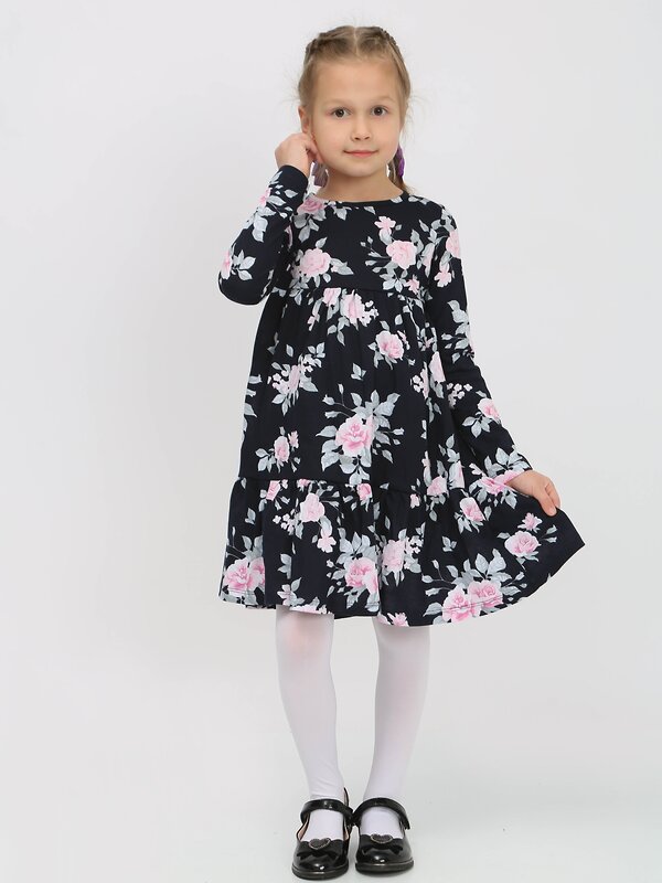 Ивашка Платье 335429 ПЛ-405/16 Тёмно-синий
