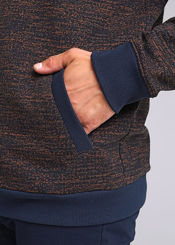 CLEVER Куртка 335903 432251/09ан т.синий/т.коричневый