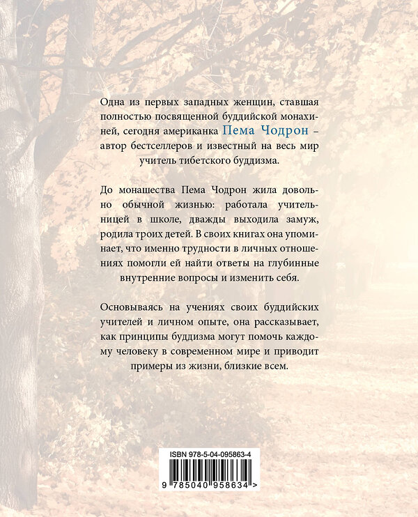 Эксмо Пема Чодрон "Когда все рушится. Сердечный совет в трудные времена" 342579 978-5-04-095863-4 