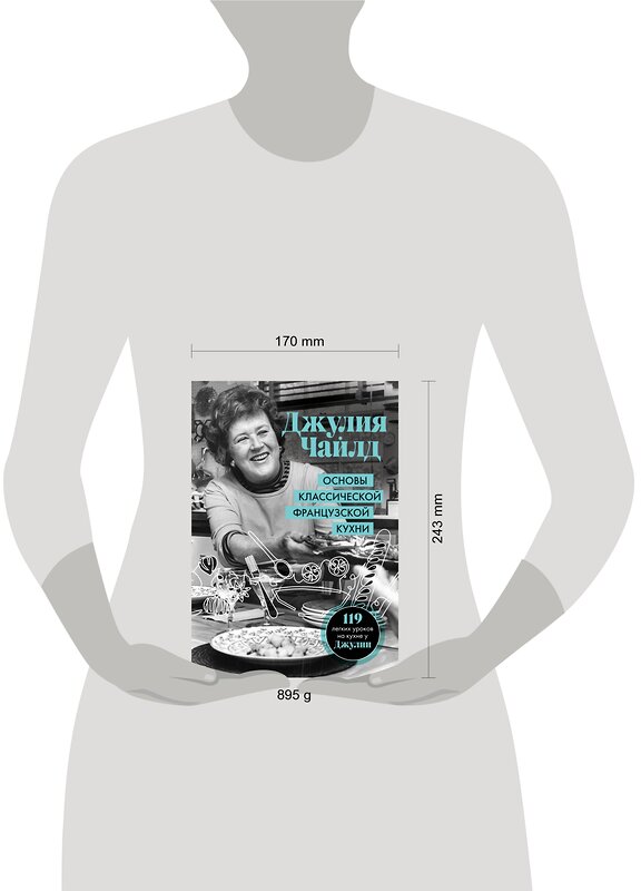 Эксмо Джулия Чайлд "Основы классической французской кухни" 346130 978-5-04-110897-7 
