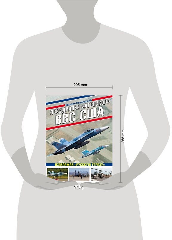 Эксмо Михаил Никольский "Эскадрильи «Агрессор» ВВС США: Изображая «Русскую угрозу»" 348756 978-5-04-116825-4 
