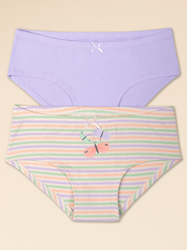 PELICAN Трусы 382849 GUHB3354/1(2) Лаванда/персиковый