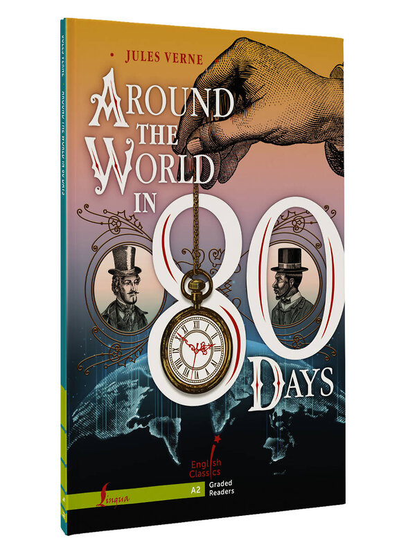 АСТ Jules Verne. "Around the World in 80 Days. A2" 385926 978-5-17-158617-1 