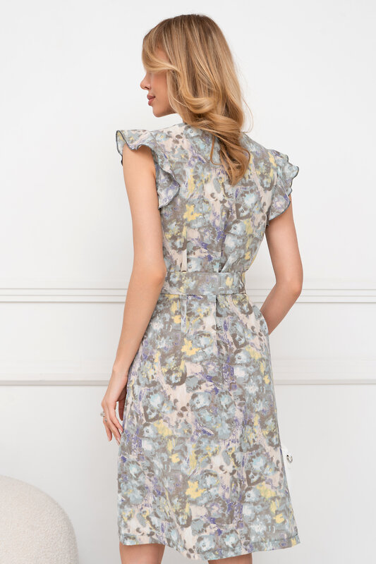 Open-style Платье 389552 5724 серый