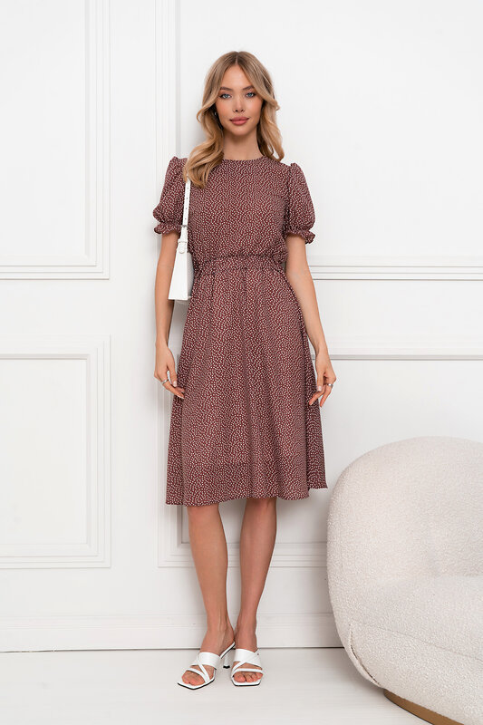 Open-style Платье 389670 5711 коричневый