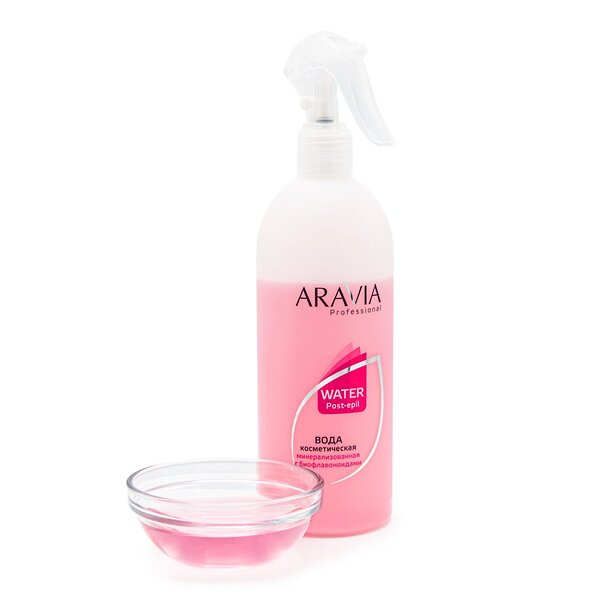ARAVIA Professional Вода косметическая минерализованная с биофлавоноидами, 500 мл./6 398599 1038 