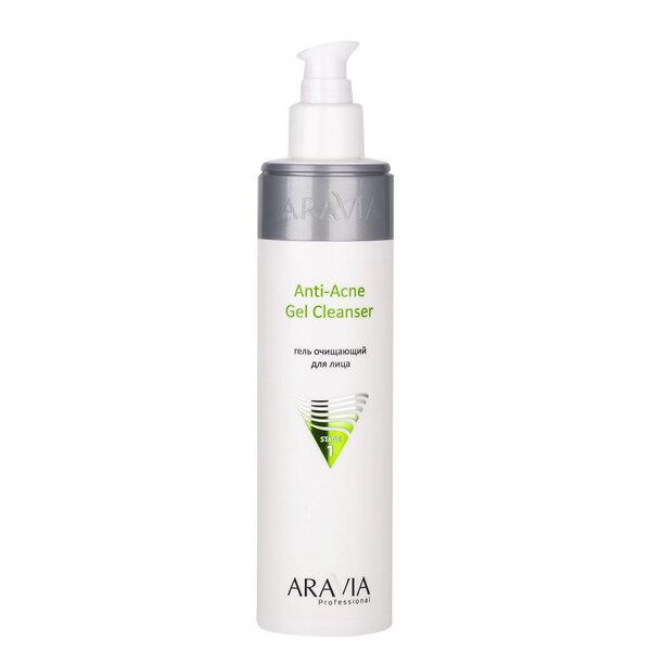 ARAVIA Professional Гель очищающий для жирной и проблемной кожи лица Anti-Acne Gel Cleanser, 250 мл 398786 6214 