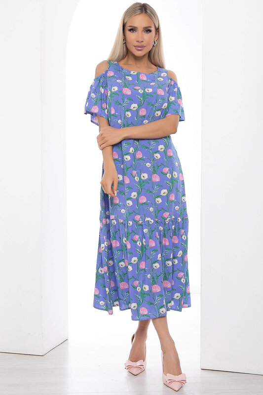 LT Collection Платье 412308 П8852 синий