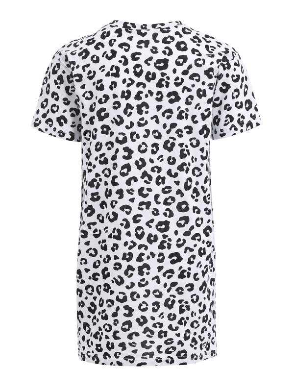 Апрель Платье 413540 1ДПК4409001н черный леопард на белом