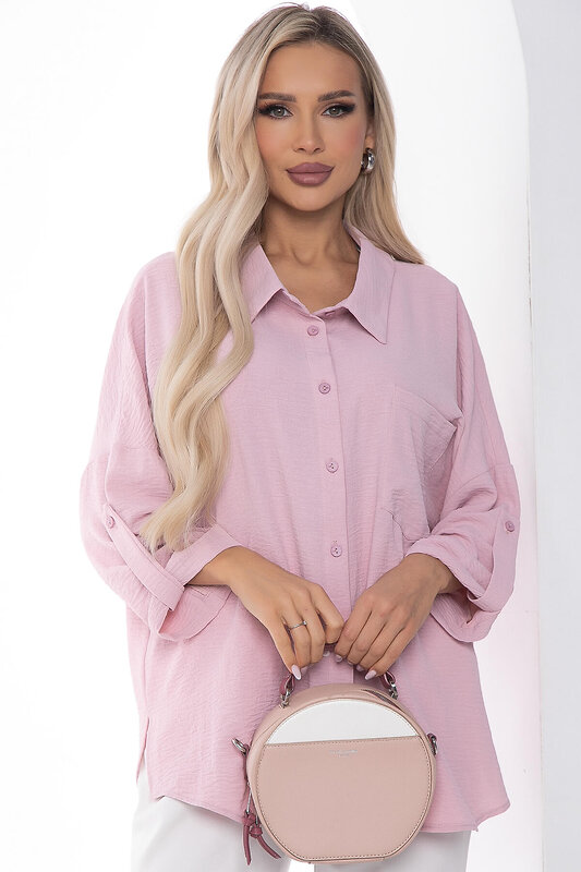 LT Collection Рубашка 415737 Б10046 розовый