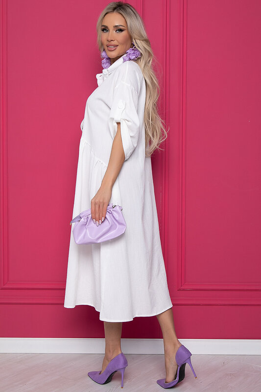 LT Collection Платье 416668 П8572 белый