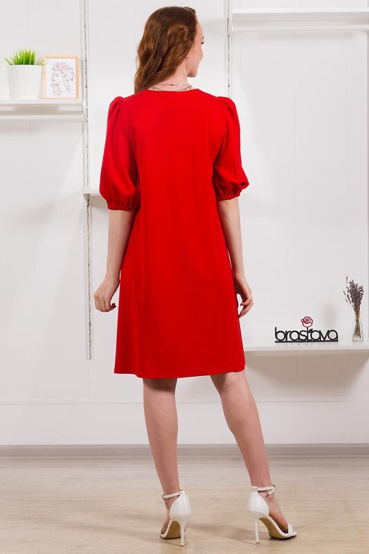 Brava Платье 417809 4809-3 ярко-красный