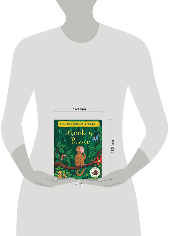 Эксмо Julia Donaldson "Monkey Puzzle (Julia Donaldson) Хочу к маме (Джулия Дональдсон) /Книги на английском язык" 420077 978-1-50-983041-1 